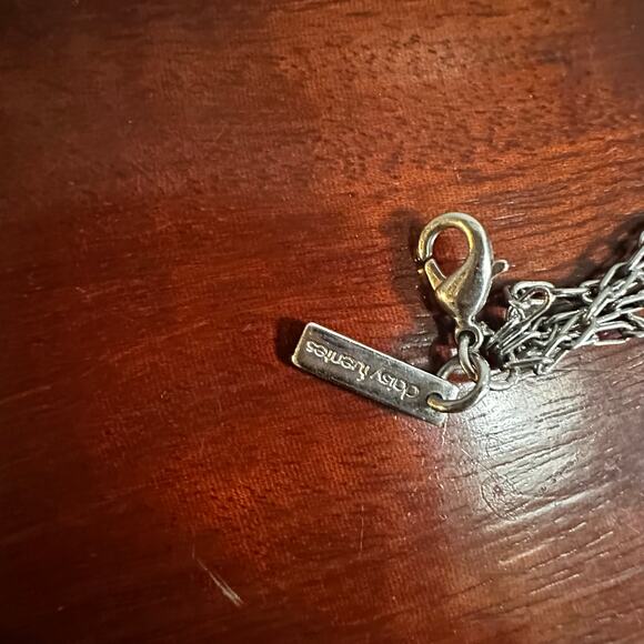 Daisy Fuentes Necklace Lot of 2 Silver tone Chain Casual Costume Jewelry - Picture 8 of 10